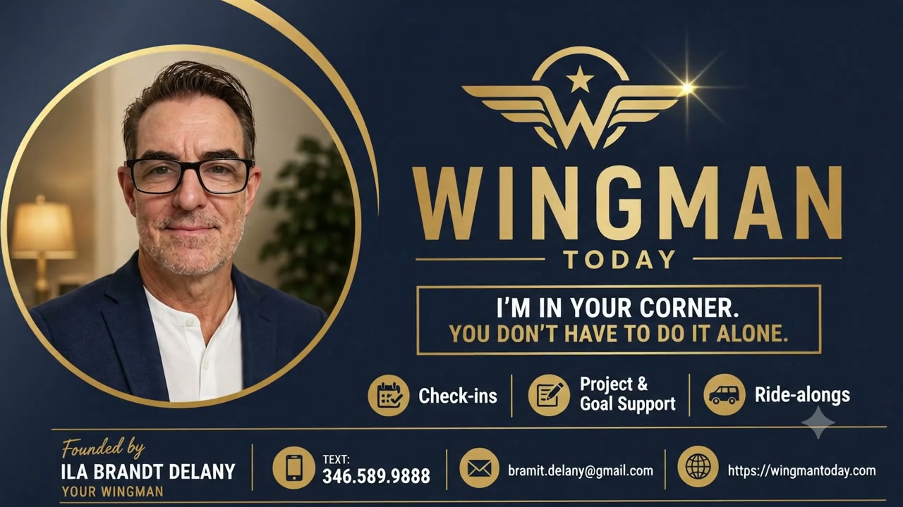 Mr. Brandt DeLany, founder of Wingman Today